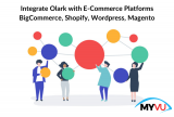 Integrate Olark with E-Commerce Platforms BigCommerce, Shopify, WordPress, Magento